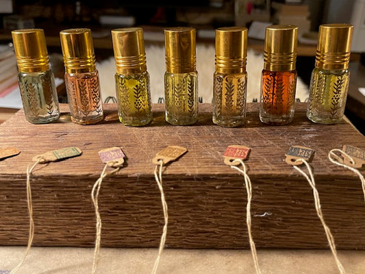 7 Planetary Ruh oils